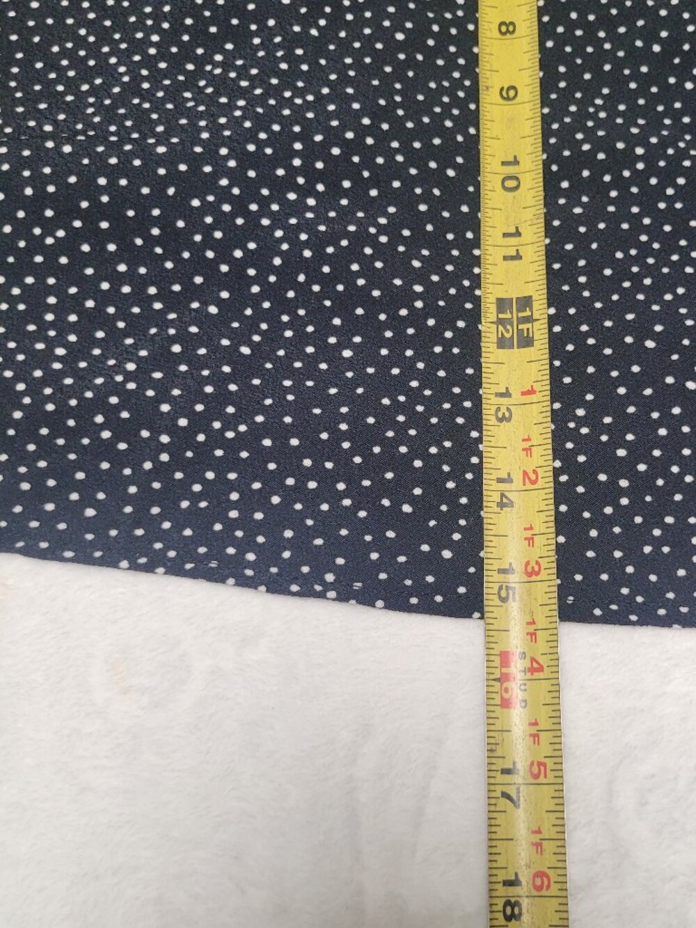 American Eagle XLT Black Polka Dot Skirt Flowy Mini Casual Cottagecore Country - Picture 5 of 8